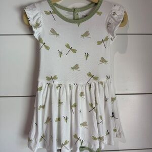 Kyte Baby Twirl Bodysuit Dragonfly 18-24 mo